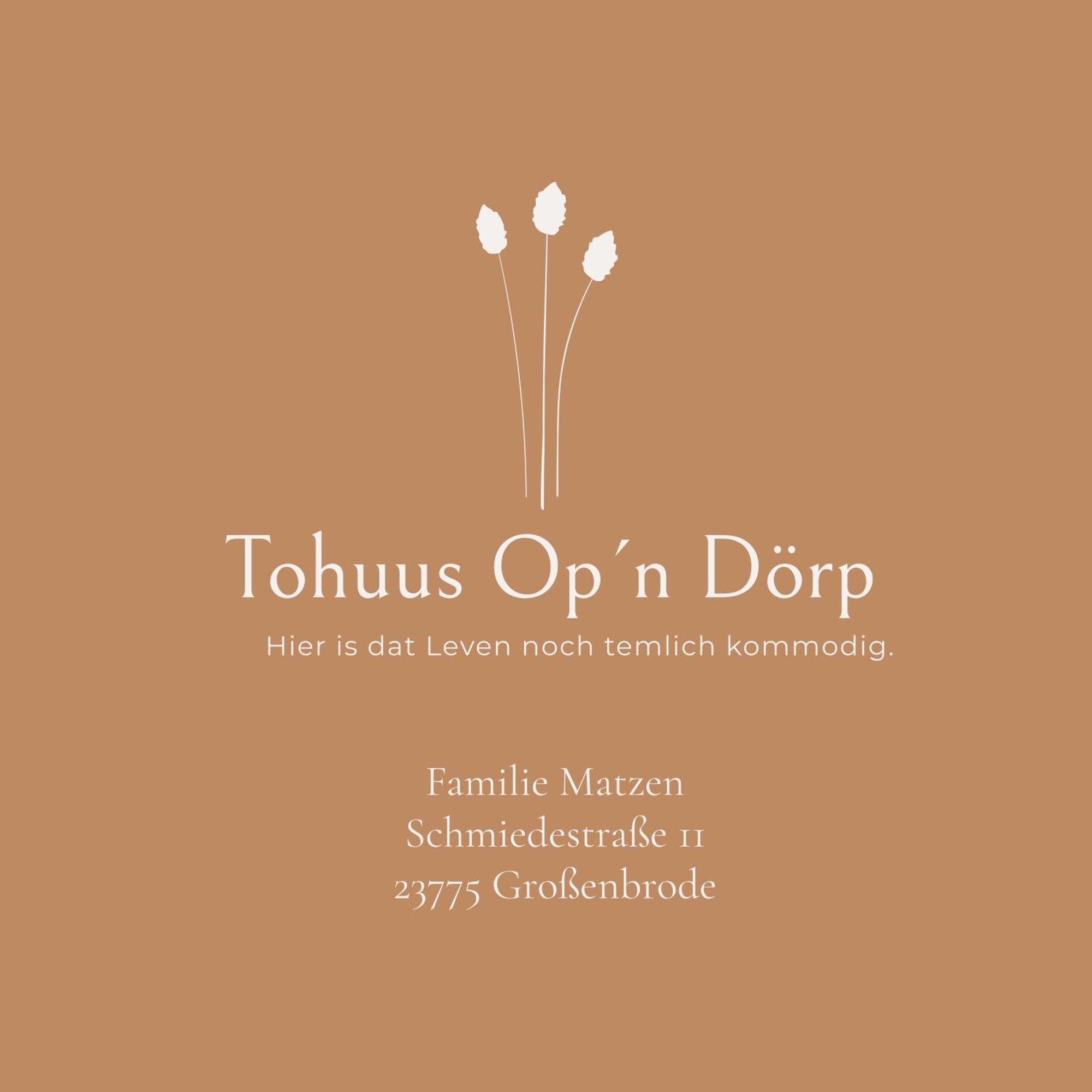 Tohuus Op'N Doerp Apartment Grossenbrode Bagian luar foto
